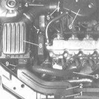 6.1.5 Снятие и установка компонентов впускного воздушного тракта Opel Corsa
