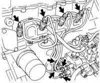 6.3.4 Снятие и установка форсунок Opel Corsa