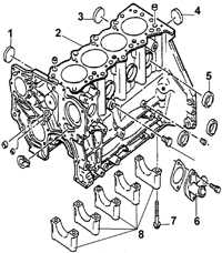 5.20.1 Поршни с шатунами Opel Vectra A