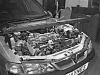 7.2.8 Снятие коробки передач Opel Vectra B