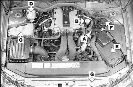 1.15 Двигательный отсек Opel Omega