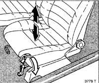 1.3 Сиденья, подголовники, ремни безопасности Opel Astra A