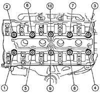 3.2.12 Головка цилиндров (Х 16 XEL) Opel Astra A