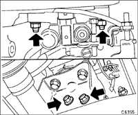 3.3.29 Проверка опережения впрыска топлива Opel Astra A