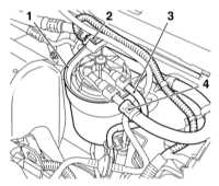 3.21 Замена топливного фильтра — дизельные модели выпуска по 09.2000 Opel Astra