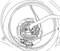 6.1.9 Снятие и установка датчика запаса топлива Opel Astra