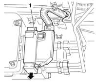 6.3.5 Снятие и установка ТНВД Opel Astra