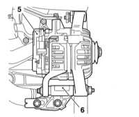 7.4.5 Снятие и установка генератора Opel Astra