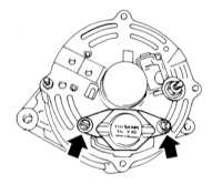7.4.5 Снятие и установка генератора Opel Astra