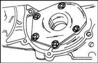 3.13 Работы с системой смазки двигателя OHC/DOHC 2.0 л Opel Frontera