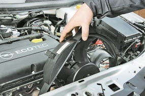 ������ ��������� ������� ���������� Opel Astra h