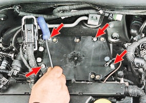 �������� �������� � ������� ������� Opel Astra h