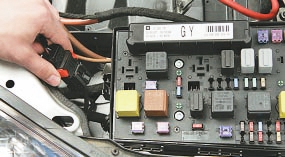������ � ��������� ��������� ������ Opel Astra h