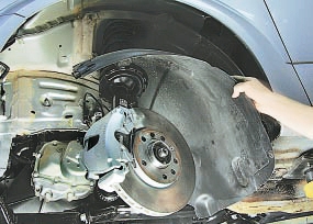 ������ �������� ������ ��������� �������� Opel Astra h