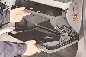 ������ � ��������� ������ �������� Opel Astra h