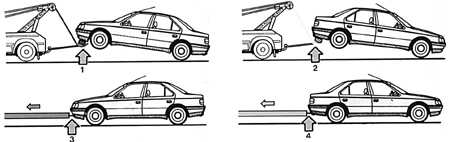 1.23 Буксировка Peugeot 405