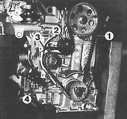 3.3.7 Установка головки блока цилиндров Peugeot 405