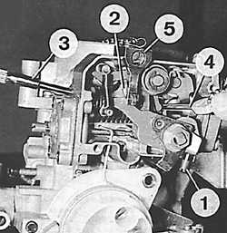 4.1.7 Регулировка карбюратора Peugeot 405