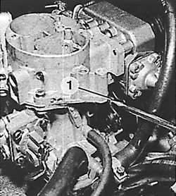 4.1.7 Регулировка карбюратора Peugeot 405