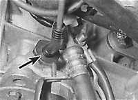8.1.6 Трос блокировки включения задней передачи Peugeot 405