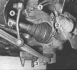 11.1.2 Поворотный кулак Peugeot 405