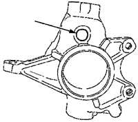 11.1.2 Поворотный кулак Peugeot 405
