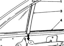 13.17 Стекла дверей Peugeot 405