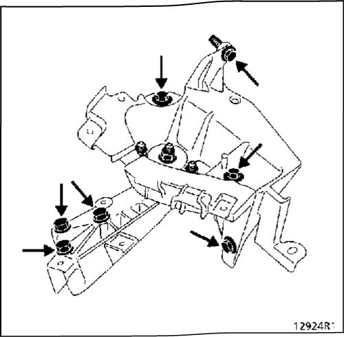 5. Двигатель - Коробка передач Рено Кангу 1997-2007