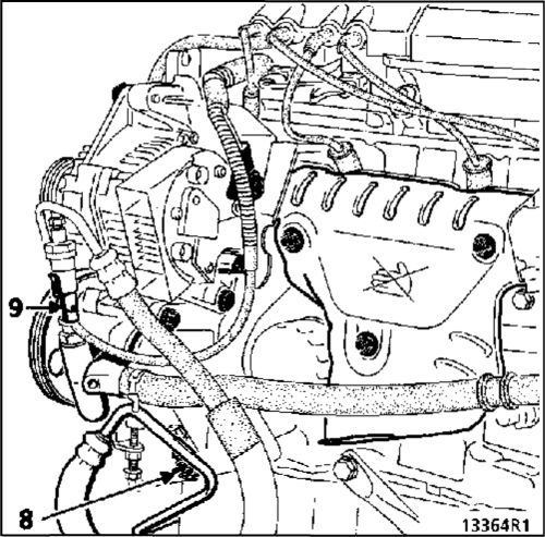 2. Прокладка головки блока цилиндров - Двигатель E7J Рено Кангу 1997-2007