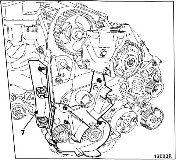 3. Прокладка головки блока цилиндров - Двигатель F8Q Рено Кангу 1997-2007