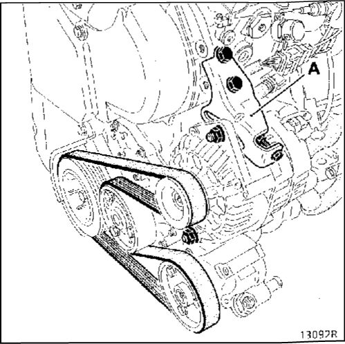 1. Генератор Рено Кангу 1997-2007
