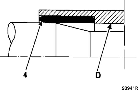 9. Кольца подшипников, задний мост с трубчатой балкой Рено Кангу 1997-2007