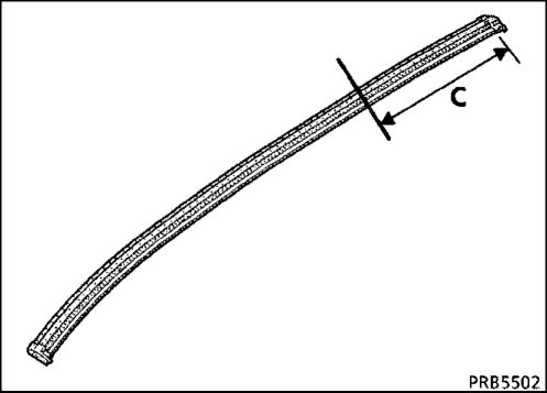 1. Защитная накладка крыши кузова Рено Кангу 1997-2007