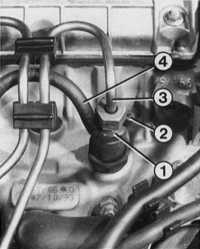 7.21 Самопомощь при неисправности в системе впрыска Renault 19
