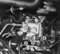 7.21 Самопомощь при неисправности в системе впрыска Renault 19
