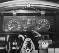 16.6 Снятие комбинированного прибора Renault 19