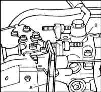 6.3.3 Регулировка, проверка, снятие и установка микровыключателя накала Renault Megane