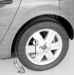 1.6.7 Замена колеса Renault Megane 2