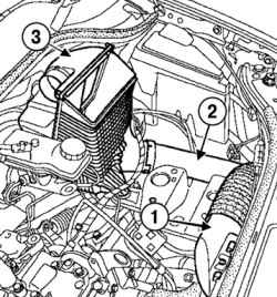 6.6.4 Снятие Renault Megane 2