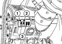 7.3.8 Снятие и установка переключателя корректора фар Renault Megane 2