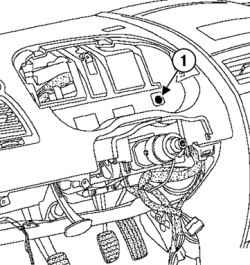 7.6.5 Снятие и установка приборной панели Renault Megane 2