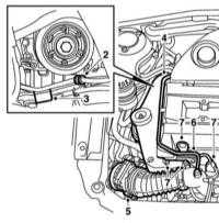 3.4.2 Снятие и установка головки цилиндров и натяжителя приводной цепи Saab 95