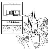 3.4.4 Проверка и замена приводной цепи Saab 95