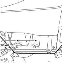 3.4.8 Снятие и установка поддона картера Saab 95