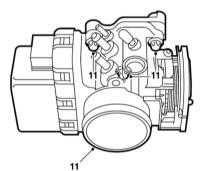 5.3.5 Снятие и установка корпуса дросселя Saab 95