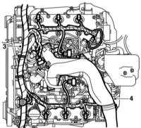 5.4.3 Снятие и установка впускного трубопровода Saab 95