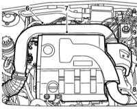 5.4.7 Снятие и установка турбокомпрессора Saab 95