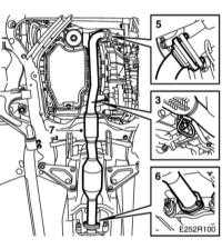5.5.2 Снятие и установка компонентов системы выпуска ОГ Saab 95