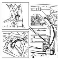 5.5.3 Снятие и установка лямбда-зондов Saab 95