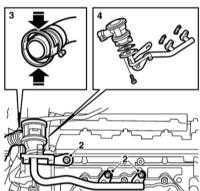 5.5.4 Снятие и установка компонентов системы SAI Saab 95